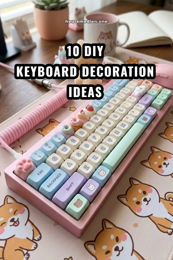10 DIY Keyboard Decoration Ideas
