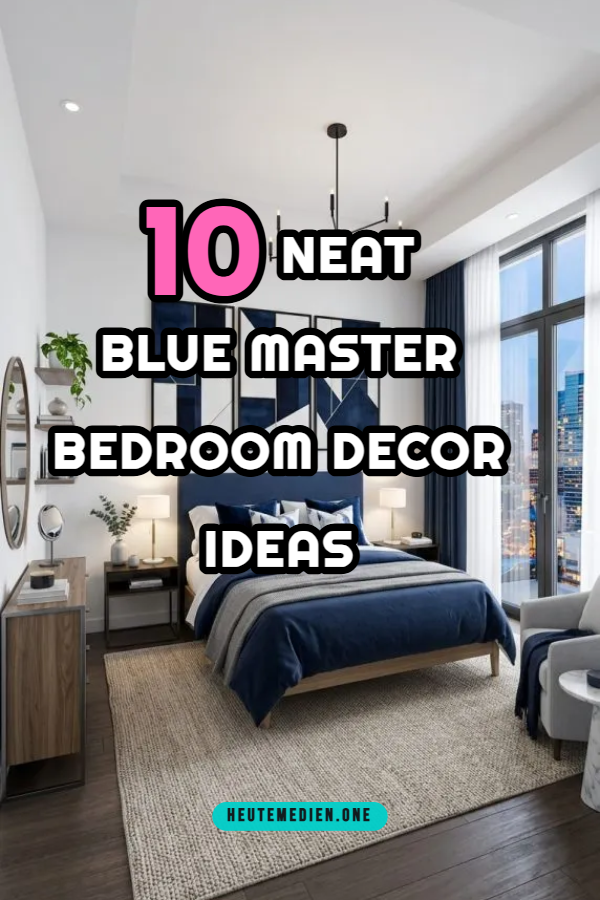 10 Blue Master Bedroom Decor Ideas