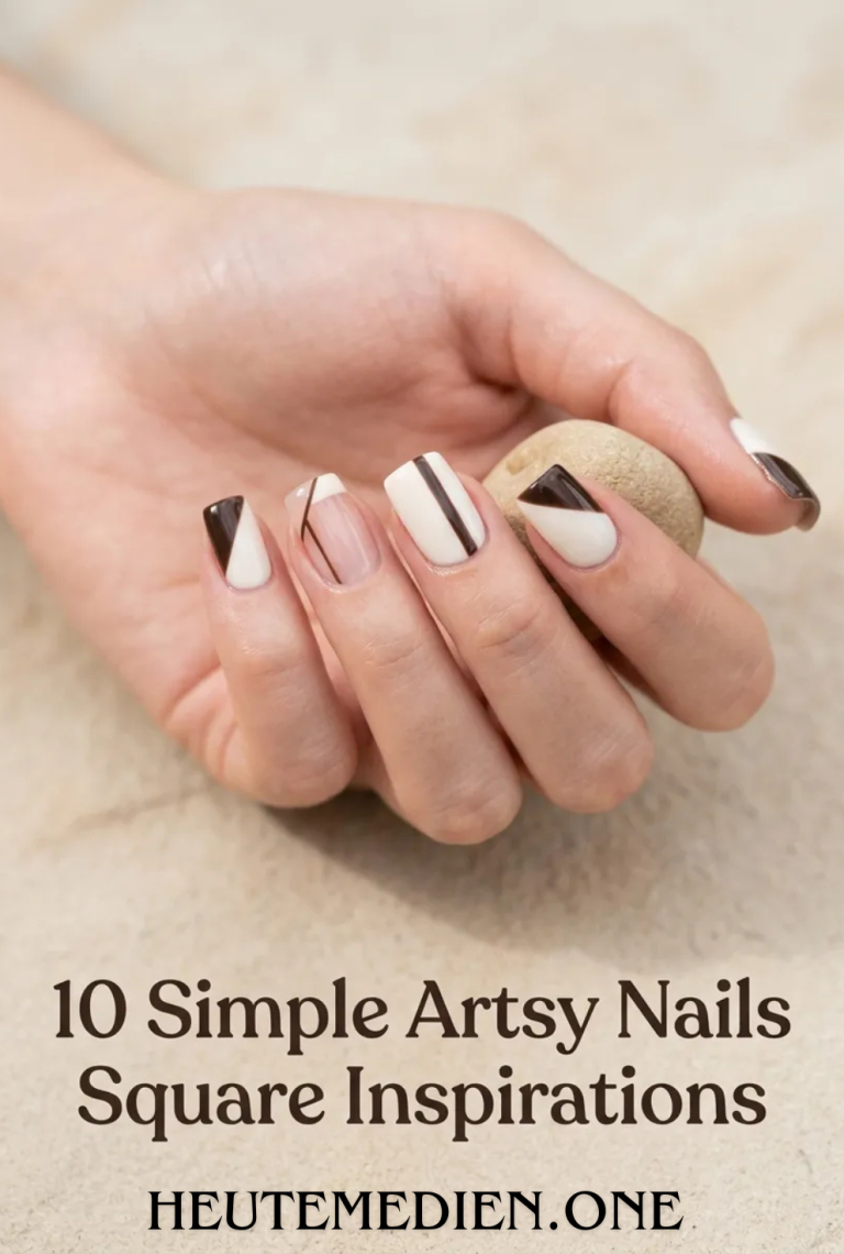10 Artsy Nails Square Ideas