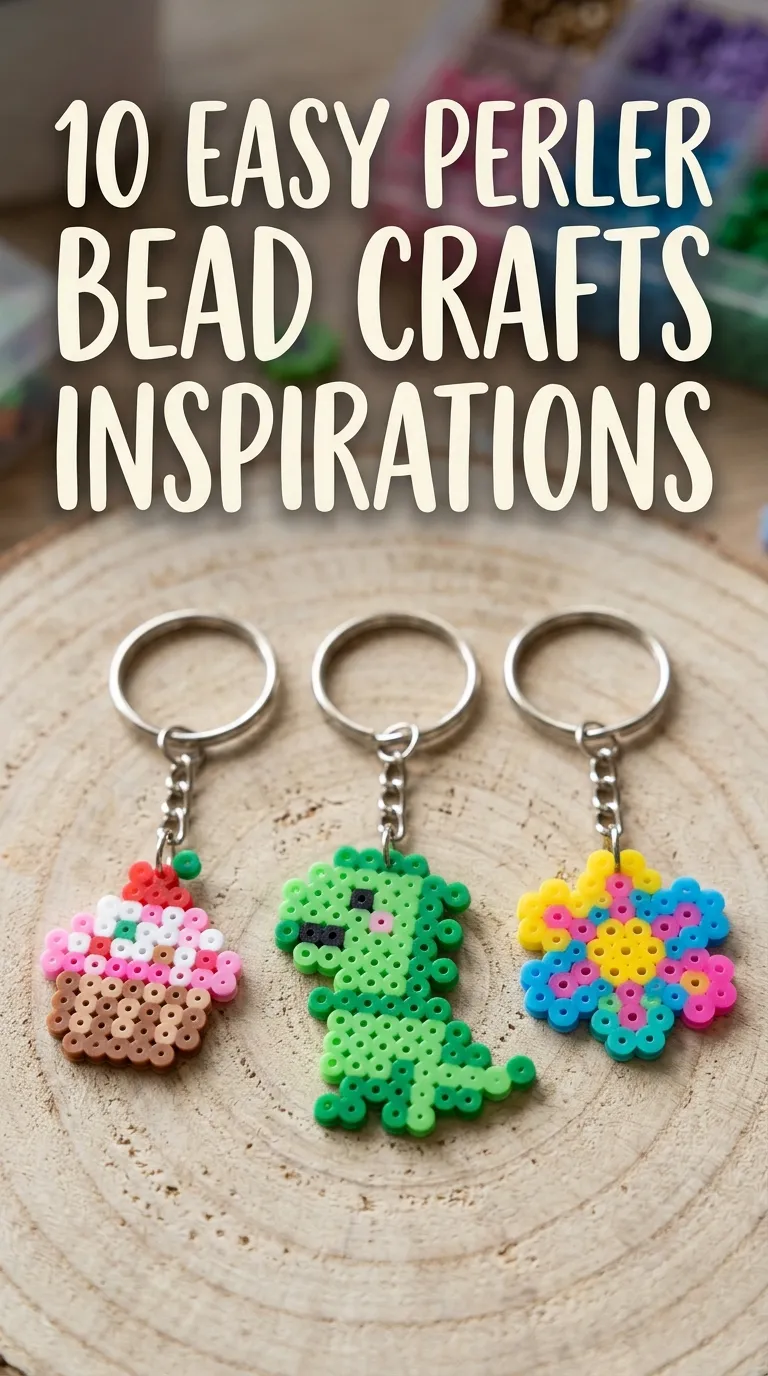 10 Perler Beads Ideas Easy Cute