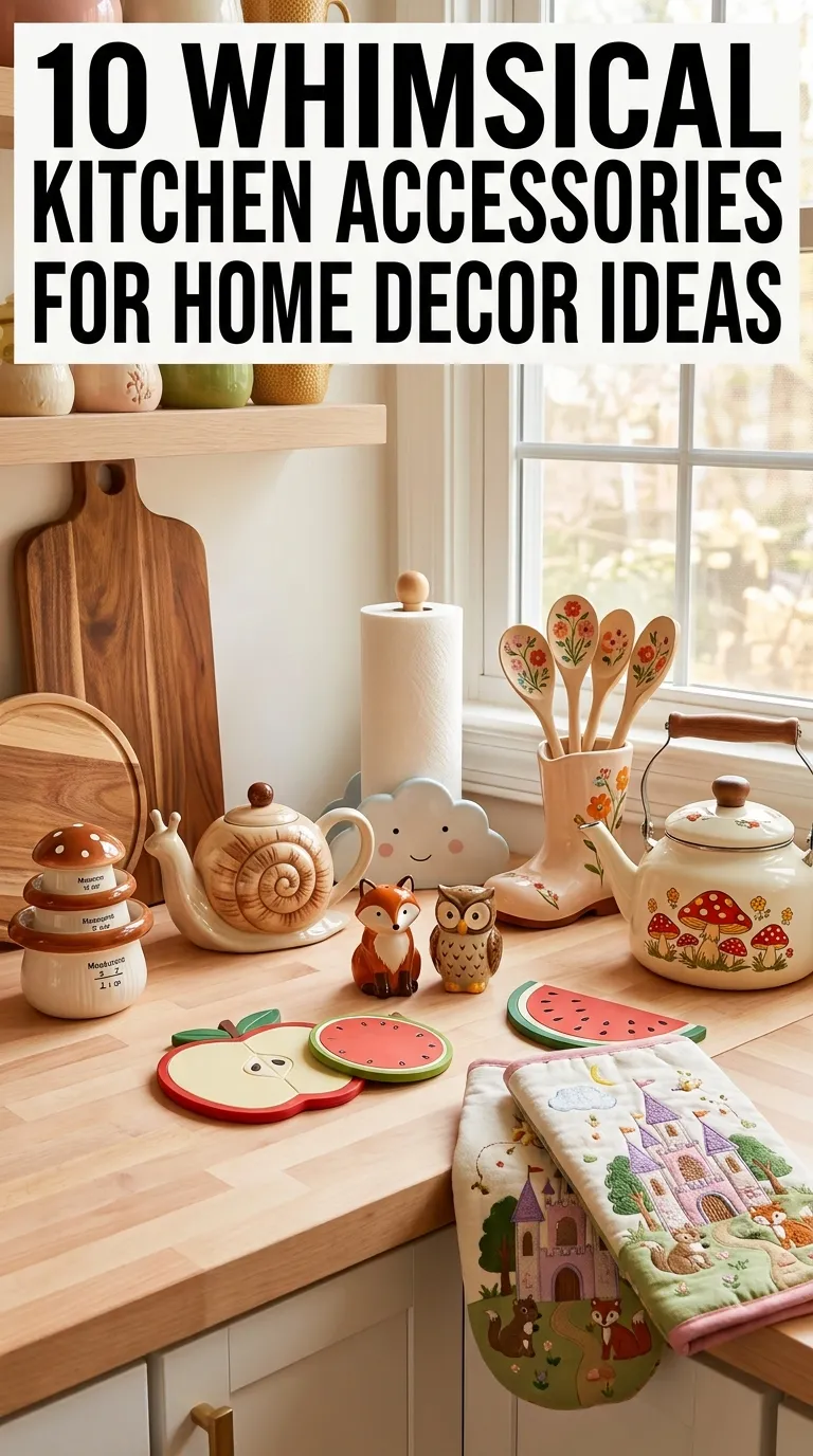 10 Whimsical Kitchen Accessories For Home Decor Ideas