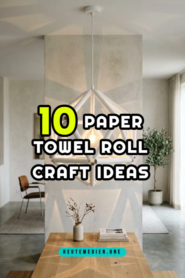 10 Paper Towel Roll Craft Ideas