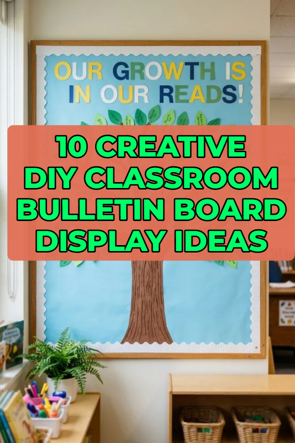 10 Creative DIY Classroom Bulletin Board Display Ideas