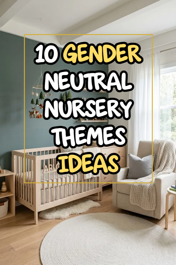 10 Gender Neutral Nursery Themes Ideas